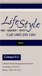 Mobile Screenshot of lifestyle-home-management.com